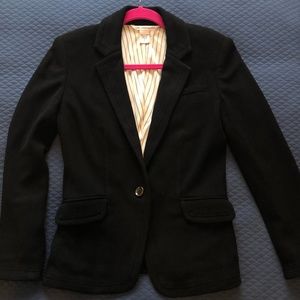 Diane von Furstenberg Black Corvette Blazer